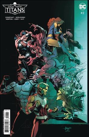 Knight Terrors: Titans issue 2-D Javi Fernandez 1:25 Cardstock Cover