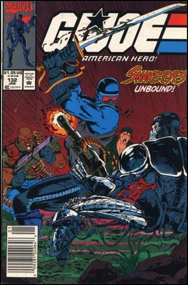G.I. Joe: A Real American Hero issue 132-B Newsstand Cover