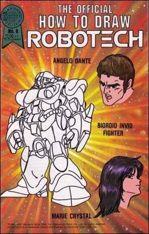 Official How to Draw Robotech issue 8