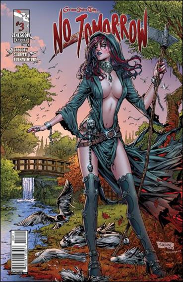Grimm Fairy Tales Presents No Tomorrow issue 3 Abhishek Malsuni Cover