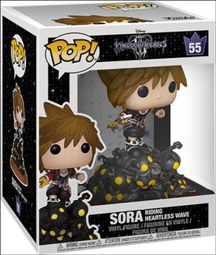 POP! Rides figure 55 Sora Riding Heartless Wave GameStop Exclusive