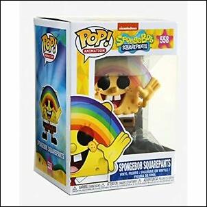 POP! Animation figure 558 Spongebob Squarepants (w/ rainbow)