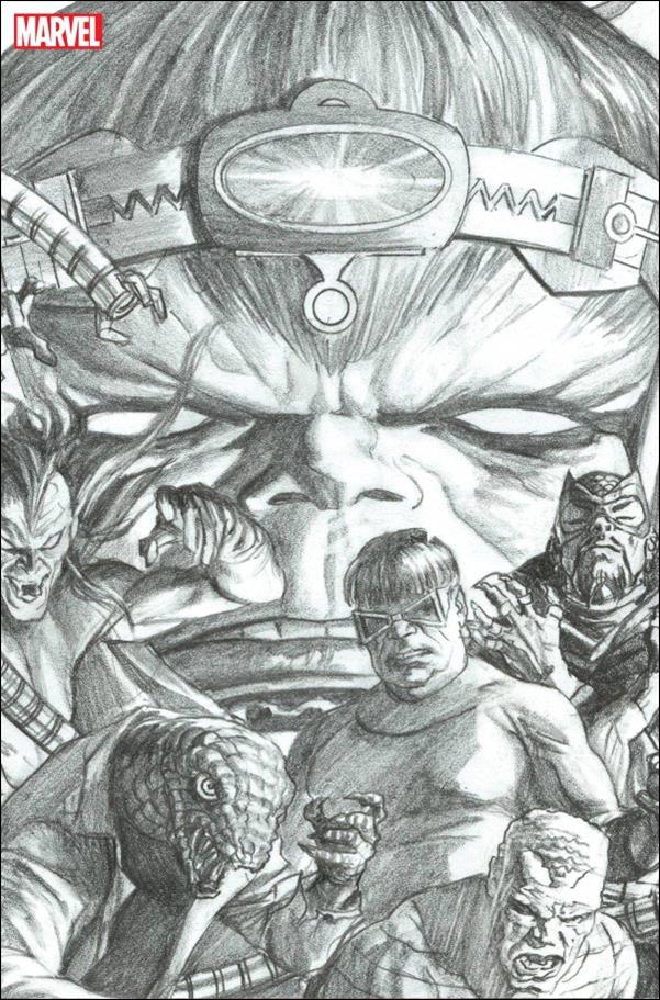 Captain America: Sentinel of Liberty (2022) issue 11-D Alex Ross 1:100 M.O.D.O.K. Virgin Sketch Cover