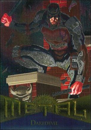 Marvel Metal (Base Set) card 28 Daredevil
