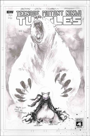 Teenage Mutant Ninja Turtles (2011) issue 66-C Sophie Campbell Artist's Edition Sub Cover
