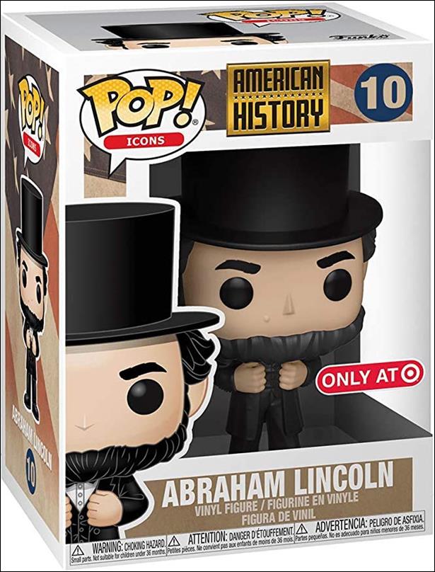 POP! Icons figure 10 Abraham Lincoln Target Exclusive