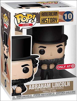 POP! Icons figure 10 Abraham Lincoln Target Exclusive