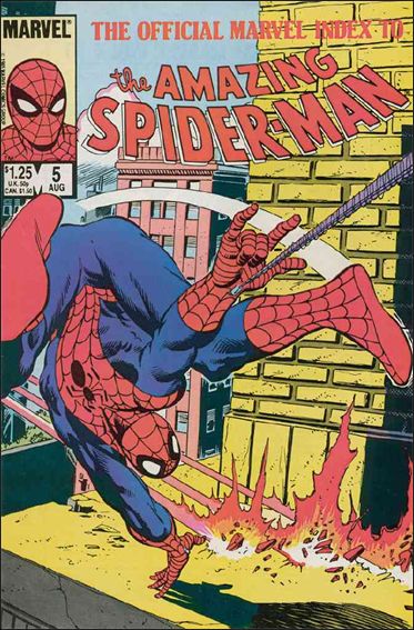 Official Marvel Index to the Amazing Spider-Man issue 5