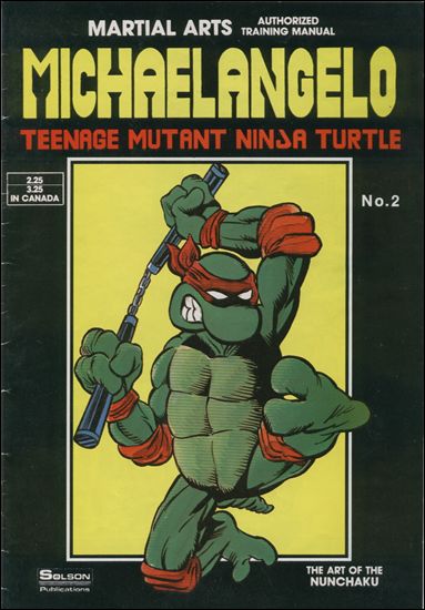 Teenage Mutant Ninja Turtles Authorized Martial Arts Training Manual issue 2