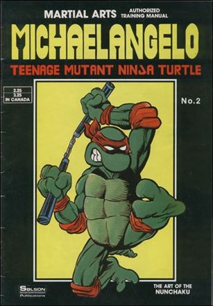 Teenage Mutant Ninja Turtles Authorized Martial Arts Training Manual Cover Image 1