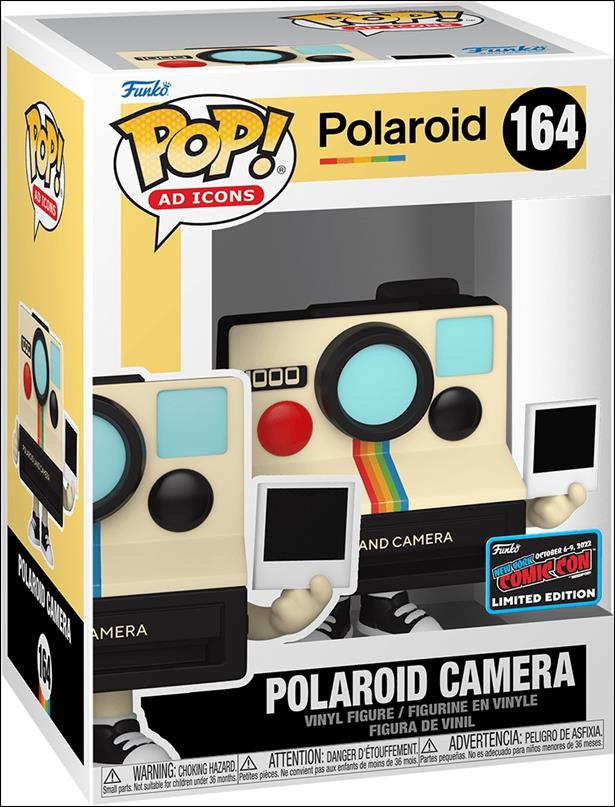 POP! Ad Icons figure 164 Polaroid Camera NYCC Exclusive