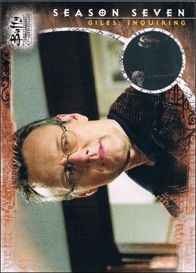 Buffy the Vampire Slayer: 10th Anniversary (Base Set) card 56 Giles: Inquiring