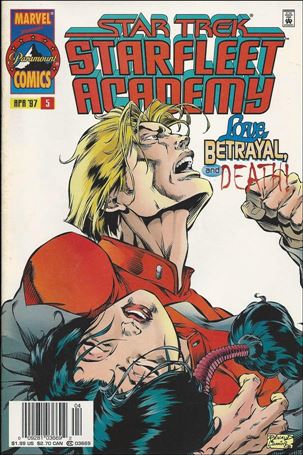 Star Trek: Starfleet Academy (1996) issue 5-B Newsstand Edition / Price Variant