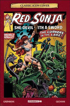 Red Sonja (2023) issue 5-G Frank Thorne 1:10 Classic Icon Cover