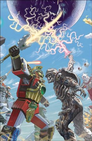 Mighty Morphin Power Rangers issue 23-C Steve Morris 1:20 Cover