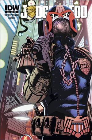 Judge Dredd (2012) issue 16-B Inaki Miranda Subscription Cover