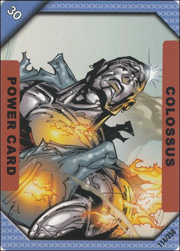 Marvel ReCharge: Inaugural Edition (Base Set) card 114 Colossus Power Card