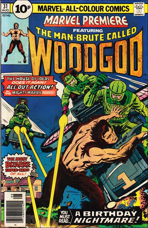 Marvel Premiere issue 31-C UK Price Cover