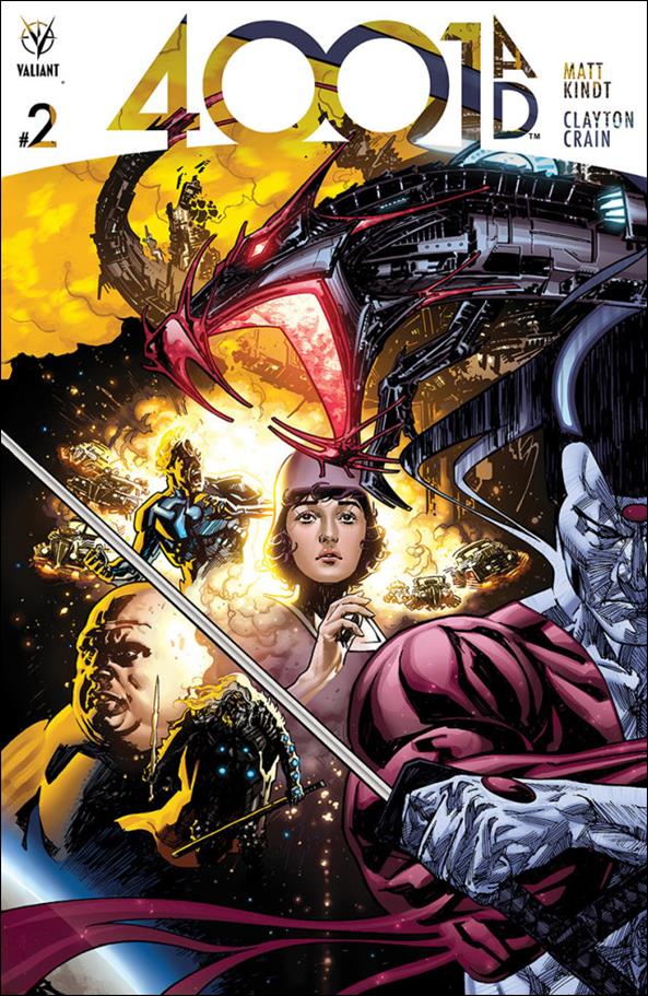 4001 A.D. issue 2-G Ryan Sook 1:50 Connecting Color Cover