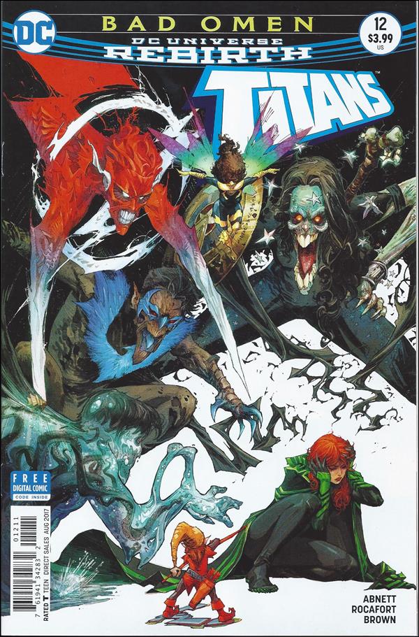 Titans (2016) issue 12 Kenneth Rocafort Cover