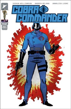 Cobra Commander (2024) issue 1-I Tom Reilly NYCC Foil Preview Ashcan Cover