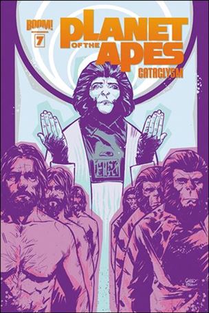 Planet of the Apes: Cataclysm issue 7-B Garry Brown Cover