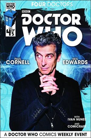 Doctor Who Event 2015: Four Doctors issue 4-B Photo Subscription Cover