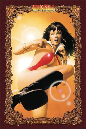 Vampirella Strikes (2022) issue 10-F Mike Mayhew 1:10 Modern Icon Cover