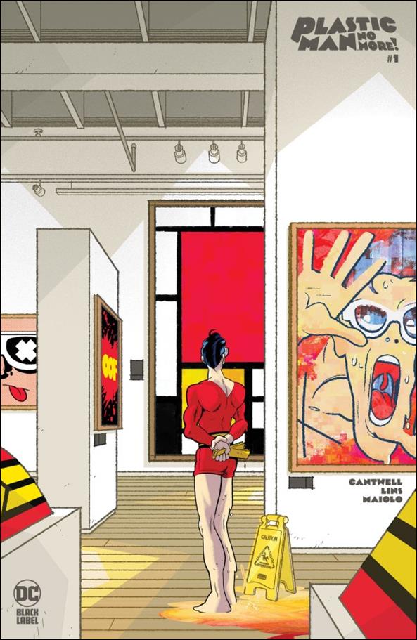 Plastic Man No More! issue 1-D Tyler Boss 1:25 Cardstock Cover