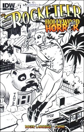 Rocketeer: Hollywood Horror issue 1-E ComicsPro Sketch Cover