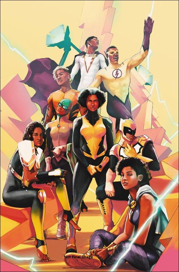 DC Power: A Celebration issue 1-C Taj Tenfold Cardstock Cover