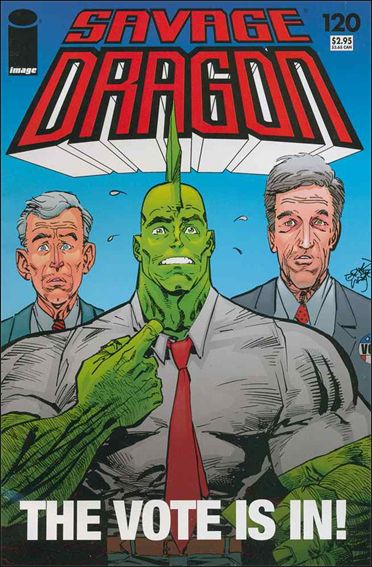 Savage Dragon (1993) issue 120 Dragon Cover