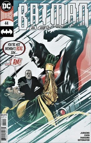 Batman Beyond (2016) issue 44 Dustin Nguyen Cover