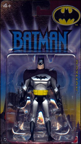 Batman (Animated) figure 1 Batman (Silver Costume) (DC Bullet Logo)
