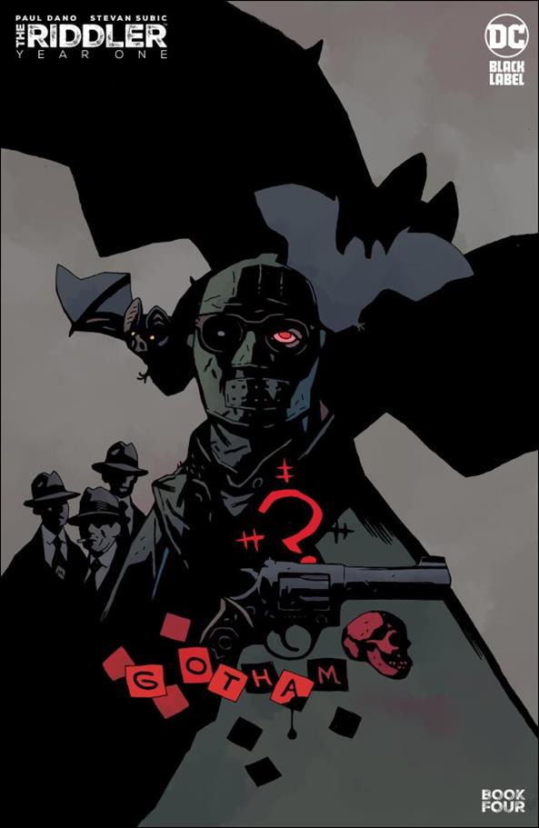 Riddler: Year One issue 4-C Mike Mignola Cover