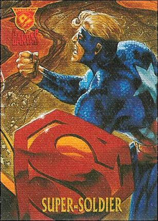 Amalgam Comics (Secret Crisis of the Infinity Hour Canvas Cards Subset) card 9 Super-Soldier
