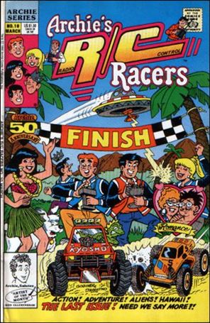 Archie's R/C Racers Cover Image 2