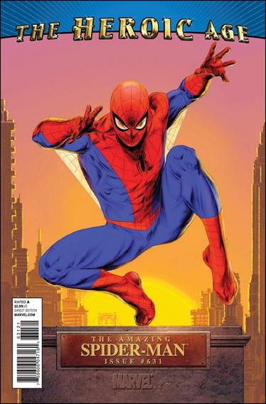 Amazing Spider-Man (1963) issue 631-B Doug Braithewaite 1:15 "Heroic Age" Cover