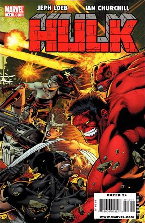 Hulk (2008)  issue 14 Ian Churchill Wraparound Cover
