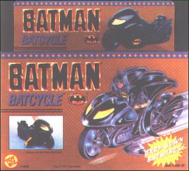 Batman (Movie) Vehicles figure 3 Batcycle