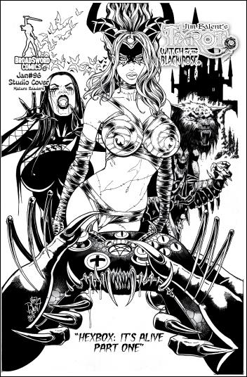 Tarot: Witch of the Black Rose issue 96-C Studio Cover 1:10 1/750