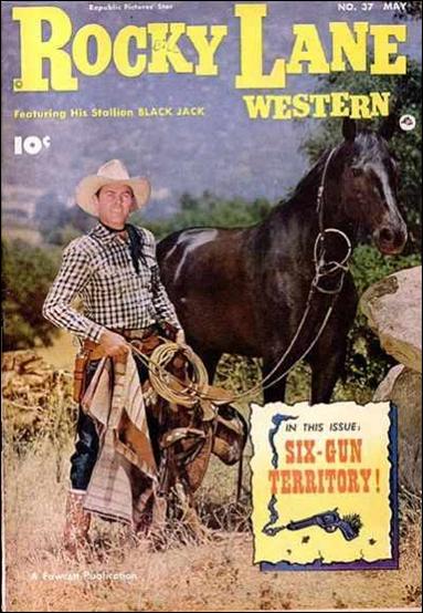 Rocky Lane Western (1949) issue 37