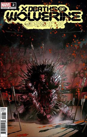 X Deaths of Wolverine issue 2-F Leinil Francis Yu 1:50 Cover