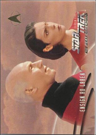 Star Trek: The Next Generation - The Episode Collection Season Five (Base Set) card 520 Ensign Ro Laren