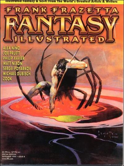 Frank Frazetta Fantasy Illustrated issue 8 Frank Frazetta Cover
