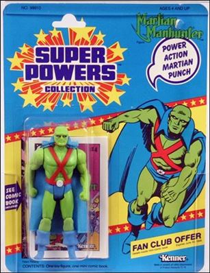Super Powers Collection Action Figures (1984) figure 18 Martian Manhunter