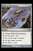 Magic the Gathering: Fifth Dawn (Base Set) card 156 Staff of Domination