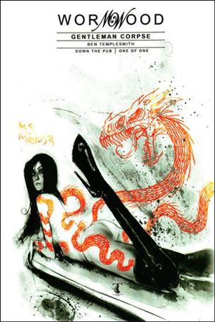 Wormwood: Gentleman Corpse: Down the Pub issue 1-B Wraparound Cover 1:10