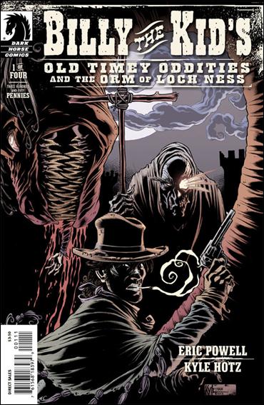 Billy the Kid's Old Timey Oddities and The Orm of Loch Ness issue 1 Kyle Hotz Cover