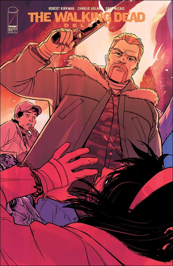 Walking Dead Deluxe issue 85-C Annie Wu Connecting Cover